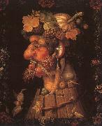 Giuseppe Arcimboldo Autumn oil on canvas